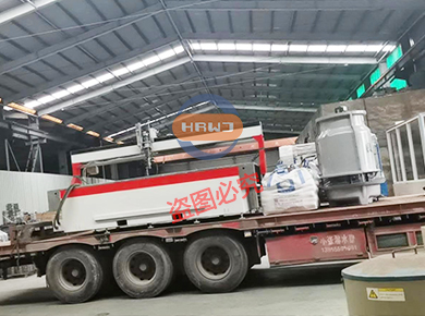 桂林韋總 訂購(gòu)二手水刀物流裝車(chē)發(fā)貨